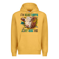 Mustard im head heffa just ask me Premium Hoodie - texasbilliewilder