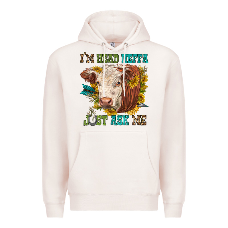 Im Head Heffa Just Ask Me Premium Hoodie by texasbilliewilder | Teevron