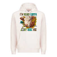 Pale Pink im head heffa just ask me Premium Hoodie - texasbilliewilder