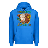 True Royal im head heffa just ask me Premium Hoodie - texasbilliewilder