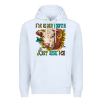 White im head heffa just ask me Premium Hoodie - texasbilliewilder