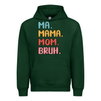Foreset Green ma mama mom bruh Urban Hoodie - MaliasSmallBusiness