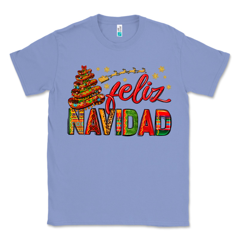 Feliz Navidad With Sombrero Tree Classic Tee by BundleAndBundleShop | Teevron