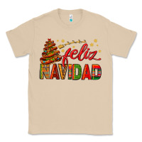 Mushroom Feliz Navidad With Sombrero Tree Classic Tee - BundleAndBundleShop