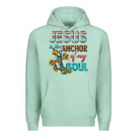 Seafoam jesus is the anchor of my soul Premium Hoodie - texasbilliewilder