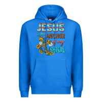True Royal jesus is the anchor of my soul Premium Hoodie - texasbilliewilder