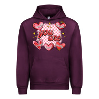 Mauve Wine valentines day positive affirmations Urban Hoodie - MaliasSmallBusiness