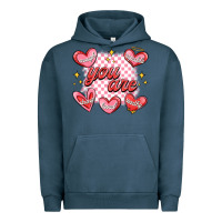 Pigment Midnight Navy valentines day positive affirmations Urban Hoodie - MaliasSmallBusiness