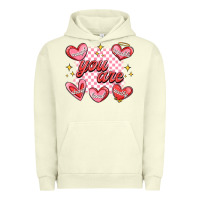 Pigment Pistachio valentines day positive affirmations Urban Hoodie - MaliasSmallBusiness