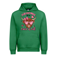 Valentines Is A Bunch Of Bull Urban Hoodie | Teevron