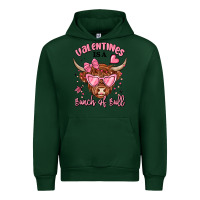 Forest Green valentines is a bunch of bull Urban Hoodie - MaliasSmallBusiness