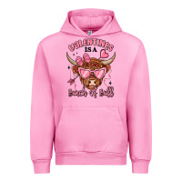Fuchsia Pink valentines is a bunch of bull Urban Hoodie - MaliasSmallBusiness