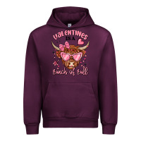 Mauve Wine valentines is a bunch of bull Urban Hoodie - MaliasSmallBusiness