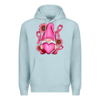 Blue Mist Breast Cancer gnomes Premium Hoodie - RanaPortraitStore