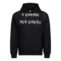 Black a woman who knows her worth is dangerous Urban Hoodie - MaliasSmallBusiness
