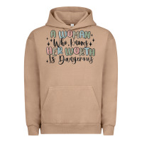 Pigment Burro a woman who knows her worth is dangerous Urban Hoodie - MaliasSmallBusiness