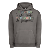 Pigment Tornado a woman who knows her worth is dangerous Urban Hoodie - MaliasSmallBusiness