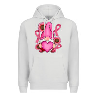 Dove Grey Breast Cancer gnomes Premium Hoodie - RanaPortraitStore