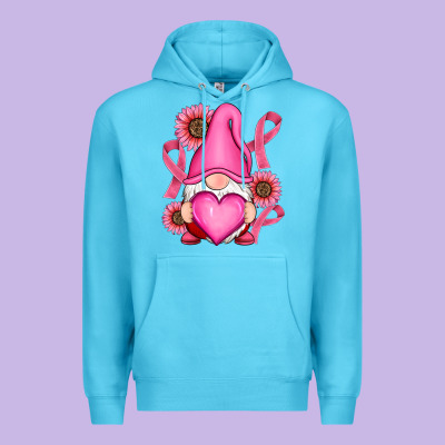 Premium Hoodie Breast Cancer gnomes