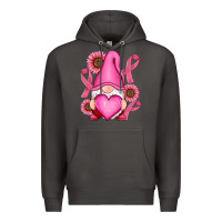 Smoke Breast Cancer gnomes Premium Hoodie - RanaPortraitStore