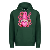 Sports Green Breast Cancer gnomes Premium Hoodie - RanaPortraitStore