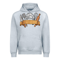 Heather Grey customized chef tools Urban Hoodie - MaliasSmallBusiness
