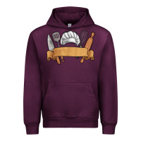Mauve Wine customized chef tools Urban Hoodie - MaliasSmallBusiness