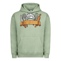 Pigment Oil Green customized chef tools Urban Hoodie - MaliasSmallBusiness