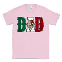 Bubblegum Pink Mexican Flag Dad Classic Tee - Jasminsmagicworld