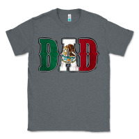 Charcoal Heather Mexican Flag Dad Classic Tee - Jasminsmagicworld