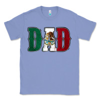 Colony Blue Mexican Flag Dad Classic Tee - Jasminsmagicworld