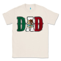 Natural Mexican Flag Dad Classic Tee - Jasminsmagicworld