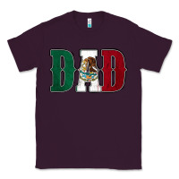 Plum Mexican Flag Dad Classic Tee - Jasminsmagicworld