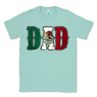Seafoam Mexican Flag Dad Classic Tee - Jasminsmagicworld