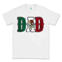 White Mexican Flag Dad Classic Tee - Jasminsmagicworld