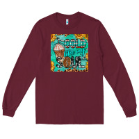 Burgundy cold like my soul  mug coaster Long Sleeve Tee - BarkalooDesign