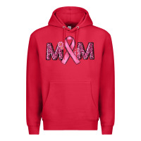 Cardinal Breast Cancer Awareness Mom Premium Hoodie - RanaPortraitStore