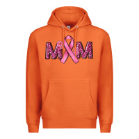 Carrot Breast Cancer Awareness Mom Premium Hoodie - RanaPortraitStore