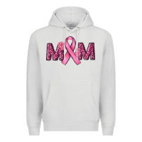 Dove Grey Breast Cancer Awareness Mom Premium Hoodie - RanaPortraitStore