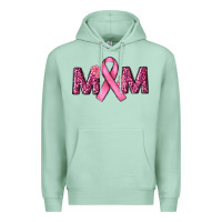 Seafoam Breast Cancer Awareness Mom Premium Hoodie - RanaPortraitStore