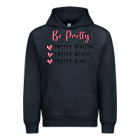 Navy be pretty strong brave kind Urban Hoodie - MaliasSmallBusiness