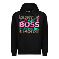 Black just a girl boss building her empire Premium Hoodie - texasbilliewilder