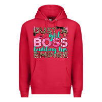 Cardinal just a girl boss building her empire Premium Hoodie - texasbilliewilder