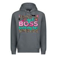 Rock just a girl boss building her empire Premium Hoodie - texasbilliewilder