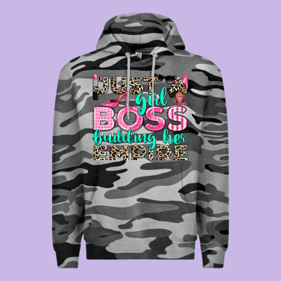 Premium Hoodie just a girl boss building her empire