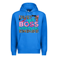 True Royal just a girl boss building her empire Premium Hoodie - texasbilliewilder