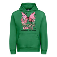 Emerald amazing grace how sweet the sound butterfly Urban Hoodie - MaliasSmallBusiness