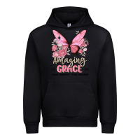 Foreset Green amazing grace how sweet the sound butterfly Urban Hoodie - MaliasSmallBusiness