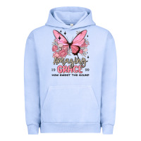 Pigment Grape Ice amazing grace how sweet the sound butterfly Urban Hoodie - MaliasSmallBusiness