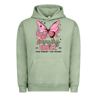 Pigment Oil Green amazing grace how sweet the sound butterfly Urban Hoodie - MaliasSmallBusiness
